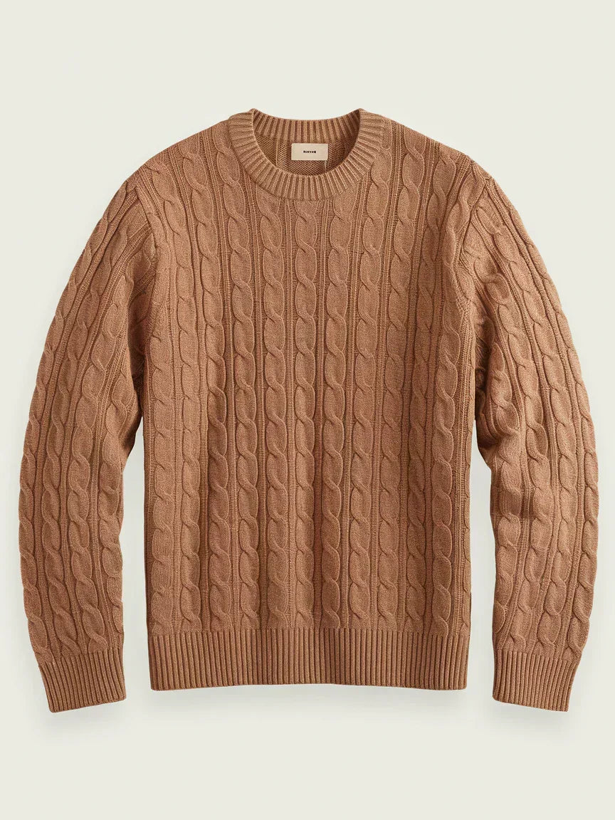 Jersey de punto trenzado Old Money