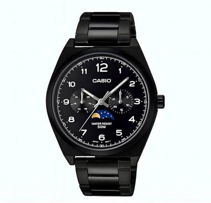 Casio Enticer Moon Phase Analog Watch For Men