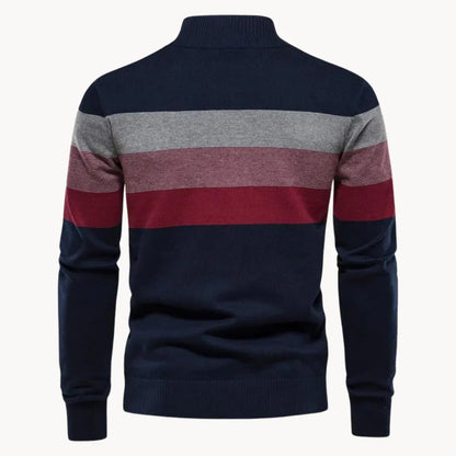 BURK QUARTER ZIP SWEATER