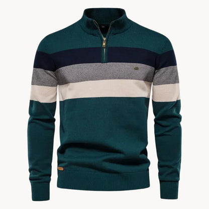 BURK QUARTER ZIP SWEATER