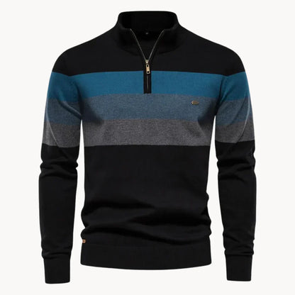 BURK QUARTER ZIP SWEATER