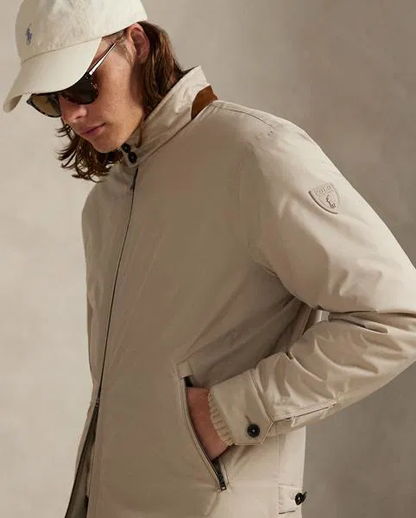 Water-Resistant Insulated Trench Jacket