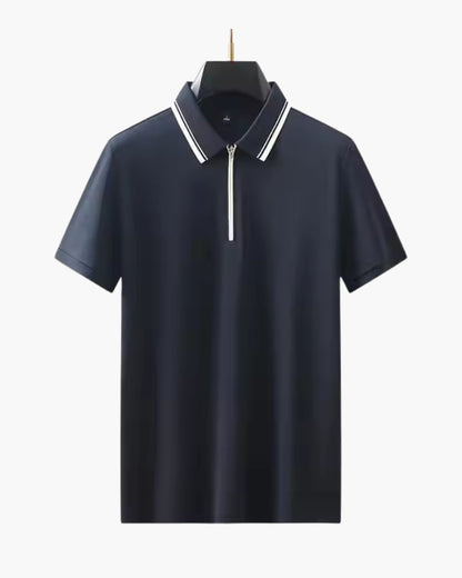 Koszulka polo Ridgeway zapinana na zamek