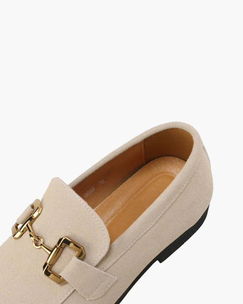 Luxuriöse Wildleder-Slipper