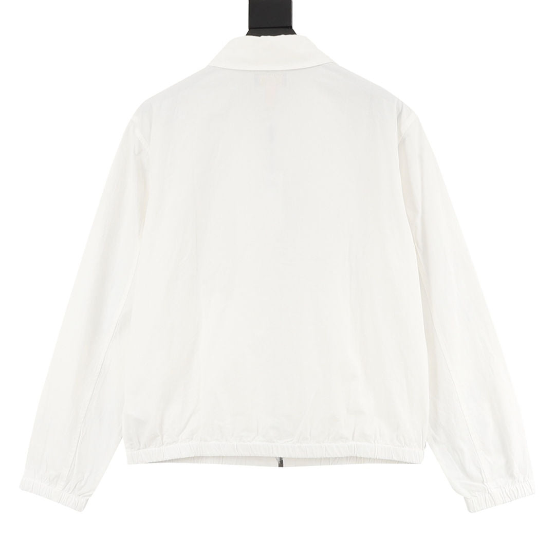 Ralph Lauren Pony Embroidered Stand-Neck Jacket