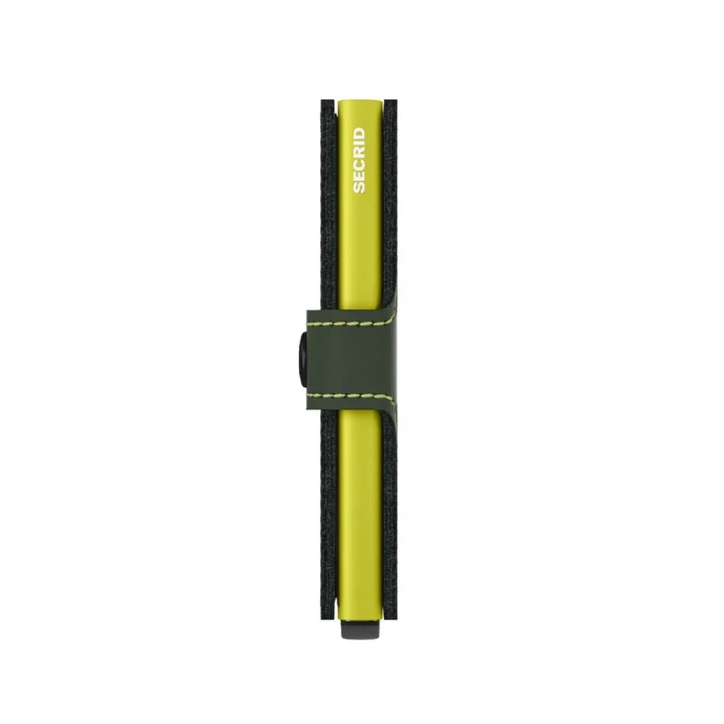 Secrid - RFID Protected Mini Wallet - Matte - Green & Lime
