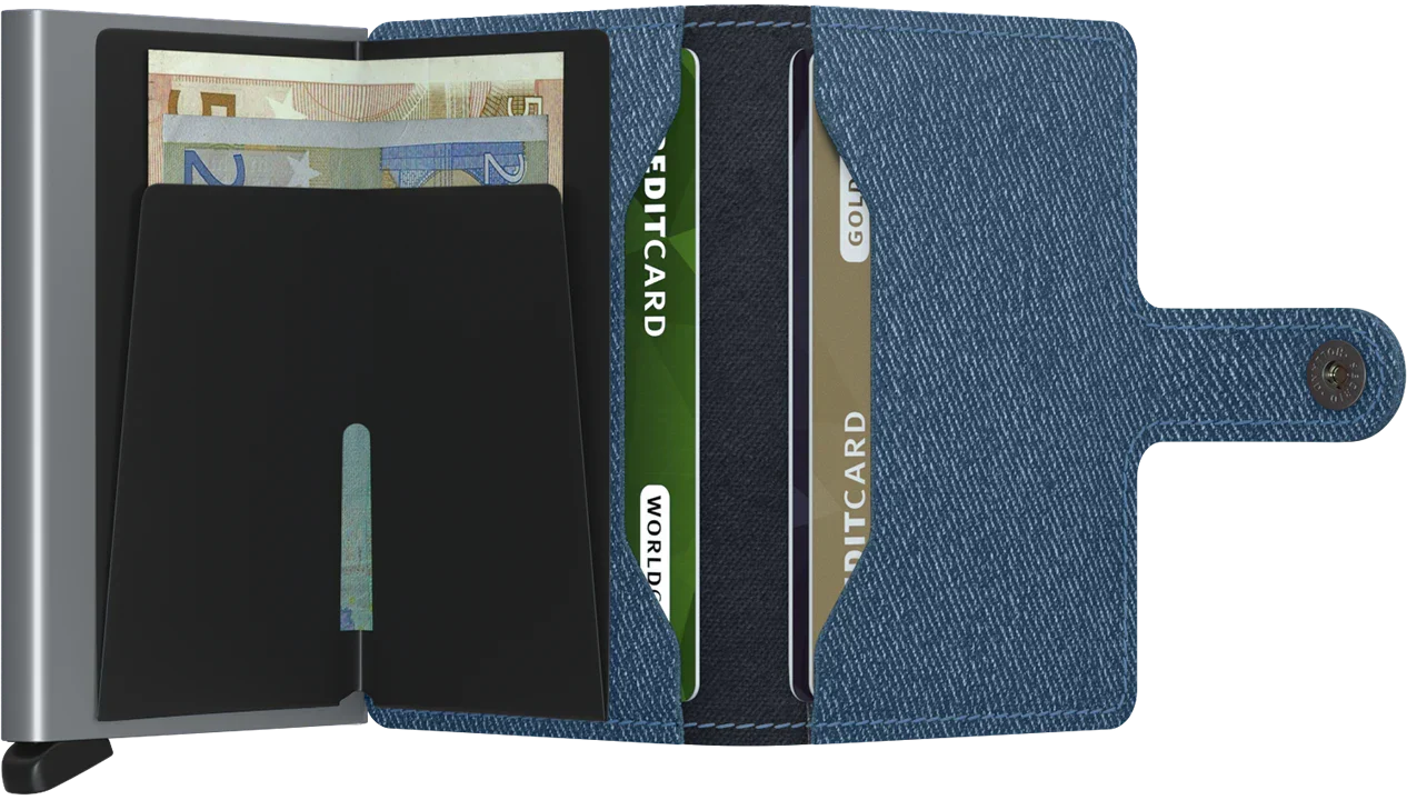 Secrid - RFID Protected Mini Wallet - Twist - Jeans Blue
