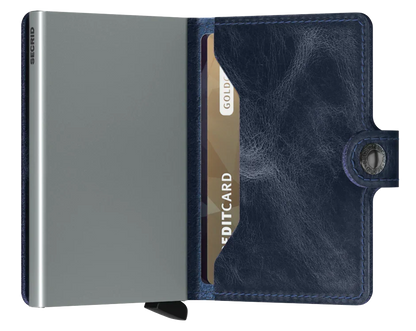 Secrid - RFID Protected Mini Wallet - Vintage - Blue