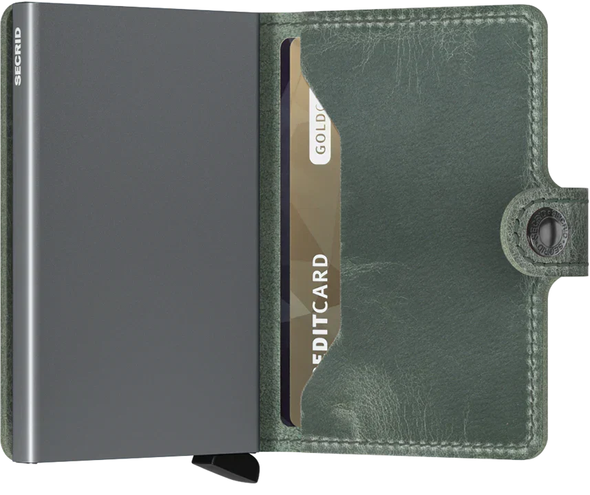 Secrid - RFID Protected Mini Wallet - Vintage - Sage