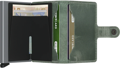 Secrid - RFID Protected Mini Wallet - Vintage - Sage