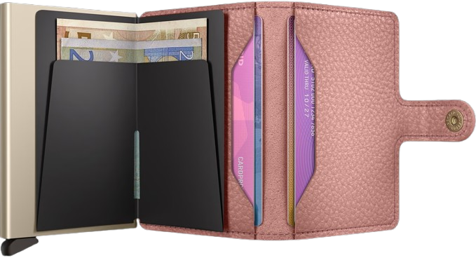 Secrid - RFID Protected Mini Wallet - Pebble - Rose