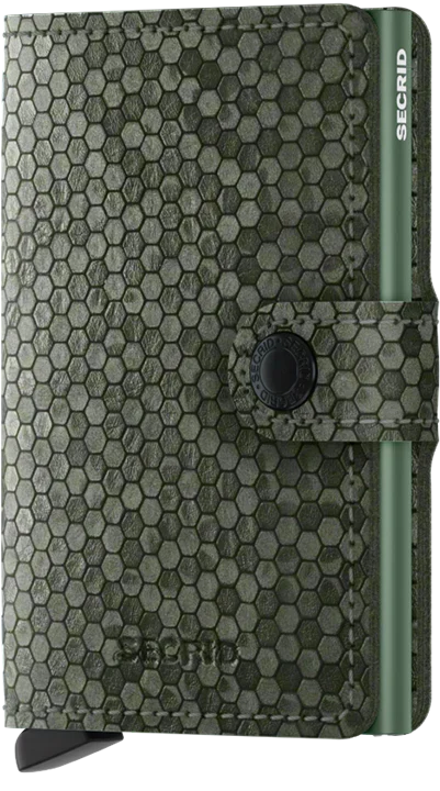 Secrid - RFID Protected Mini Wallet - Hexagon - Green