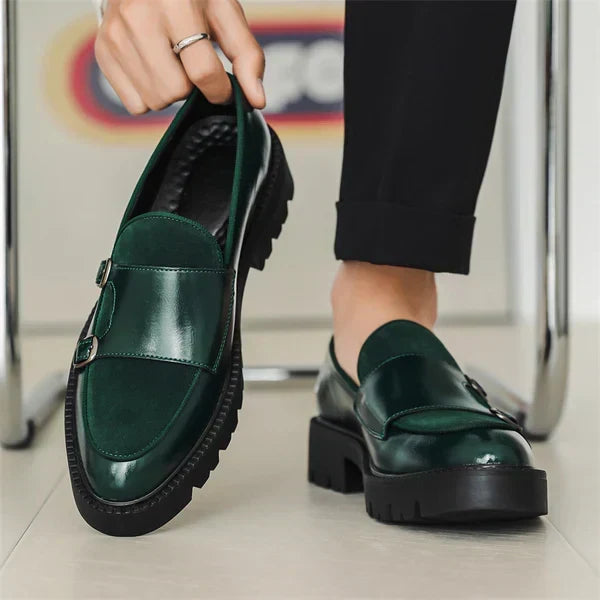 LUCENTI ITALIAN LEATHER LOAFERS