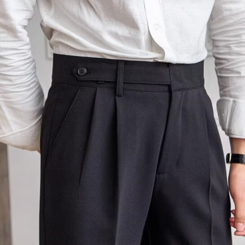 Paris-korkeavyötäröiset pantalonit