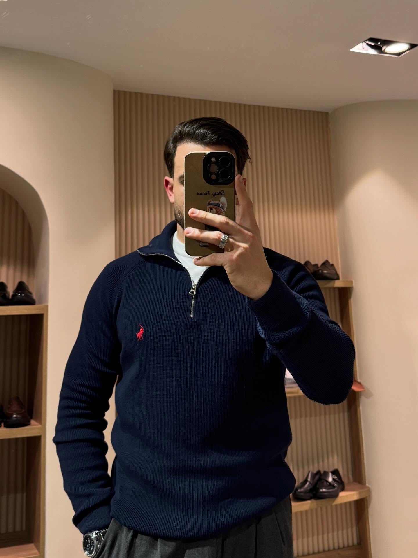 Ralph Lauren Classic Quarter-Zip Sweater