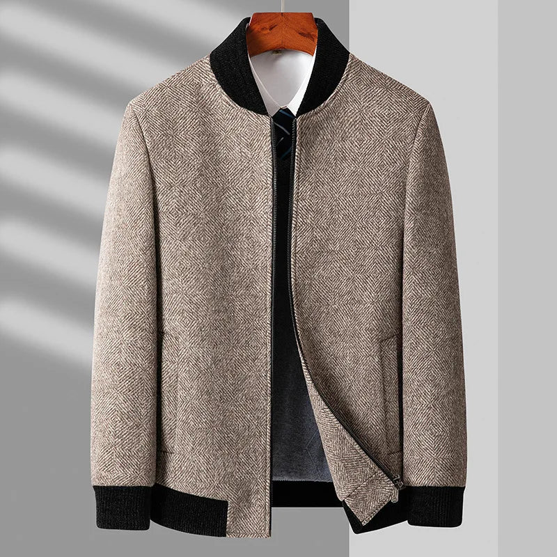Kaschmir-Wolljacke im Old-Money-Stil