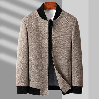 Kaschmir-Wolljacke im Old-Money-Stil