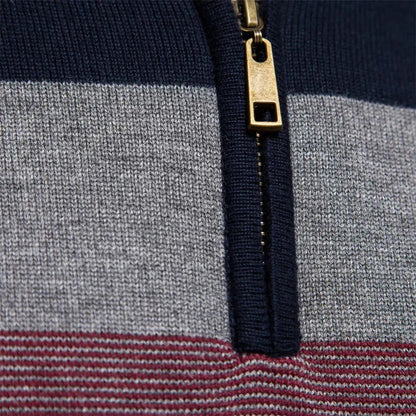 BURK QUARTER ZIP SWEATER