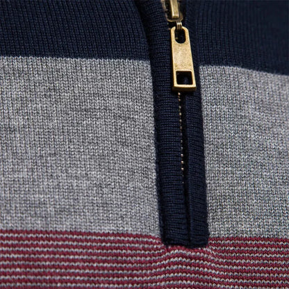 BURK QUARTER ZIP SWEATER