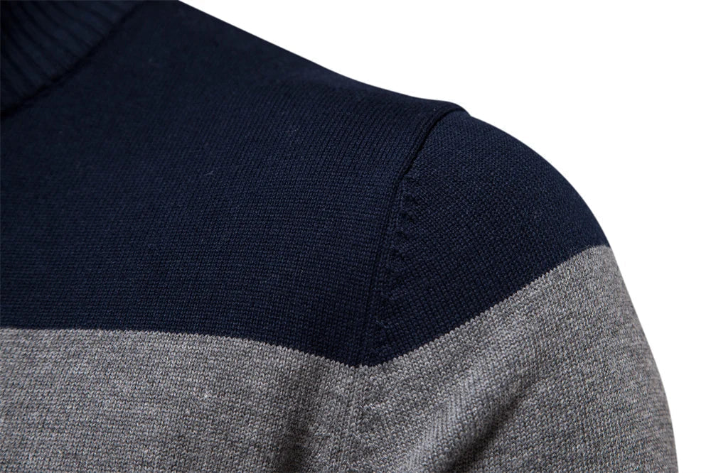 BURK QUARTER ZIP SWEATER