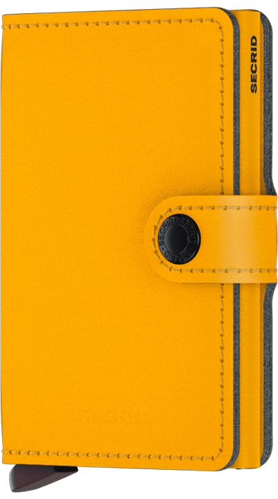 Secrid - RFID Protected Mini Wallet - Yard - Ochre