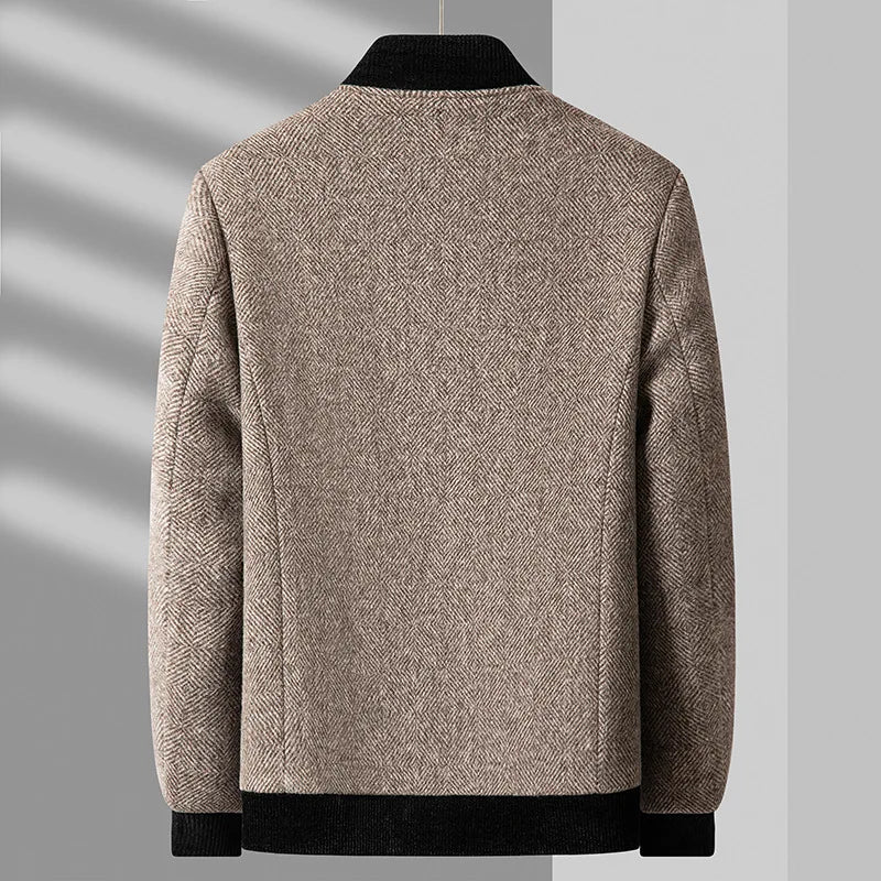 Kaschmir-Wolljacke im Old-Money-Stil
