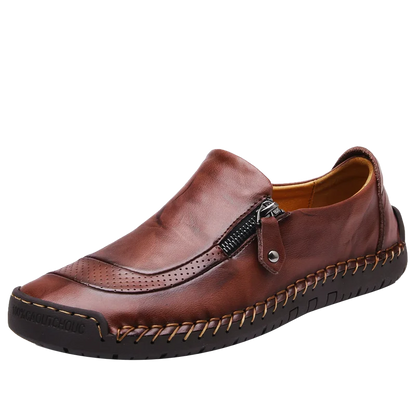 Marino Genuine Leather Slip-On Shoes