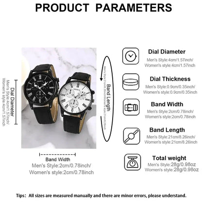 LUXTTYER Couple Signature Set