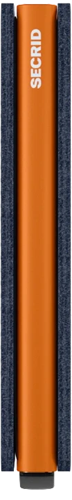 Secrid - RFID Protected Slim Wallet - Matte - Nightblue & Orange