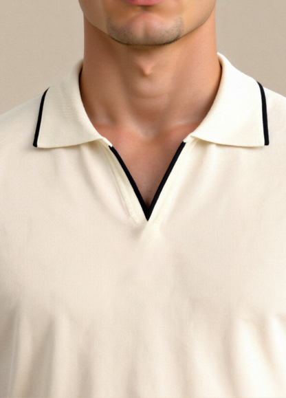 Polo BARI na míru z měkké směsové tkaniny