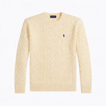 RL Cable-Knit Wool-Cashmere Jumper
