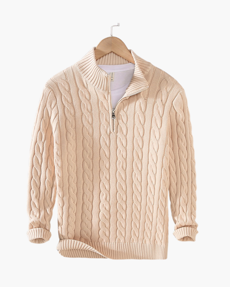 Pull Verbier demi-zippé