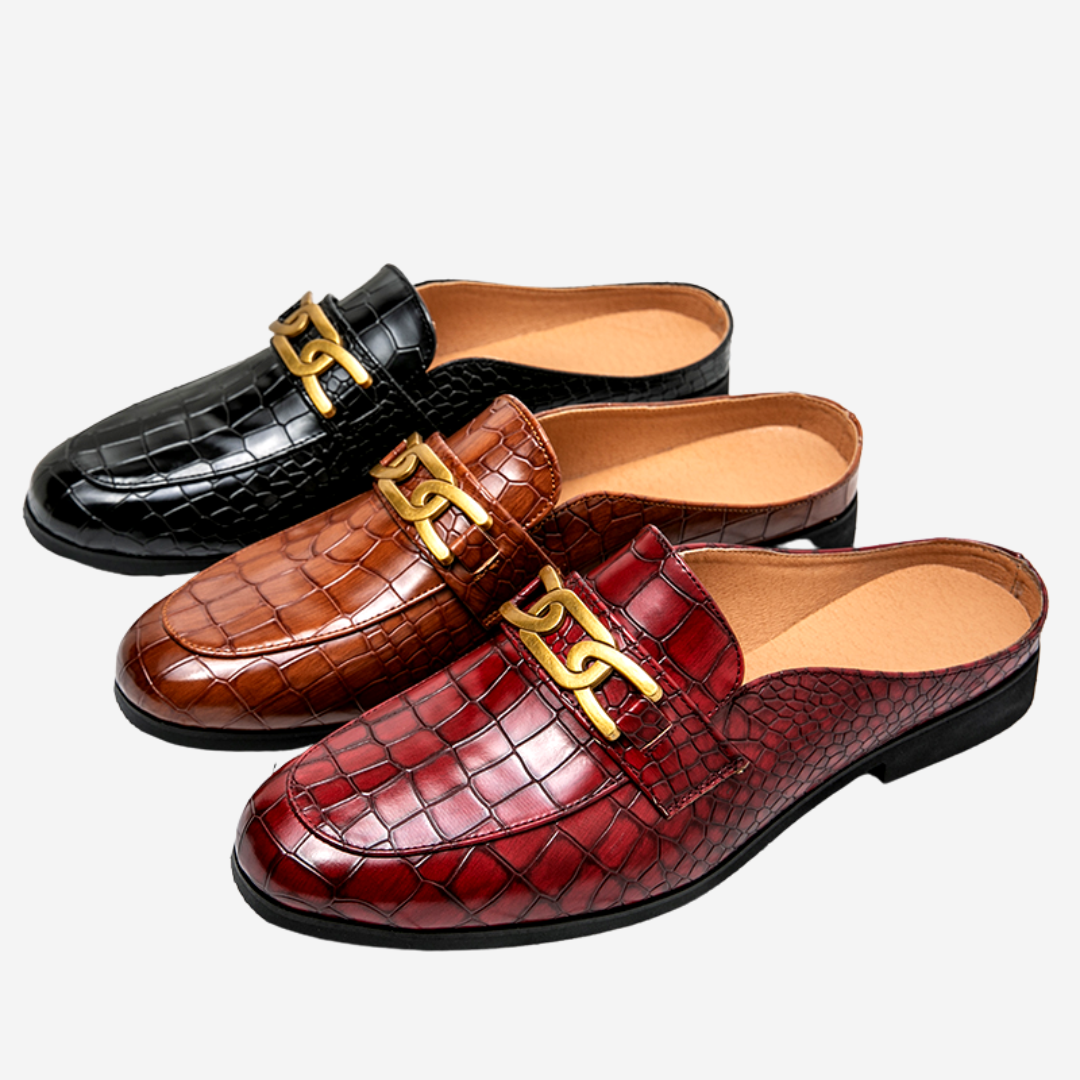 Tom Frank Croc Flats
