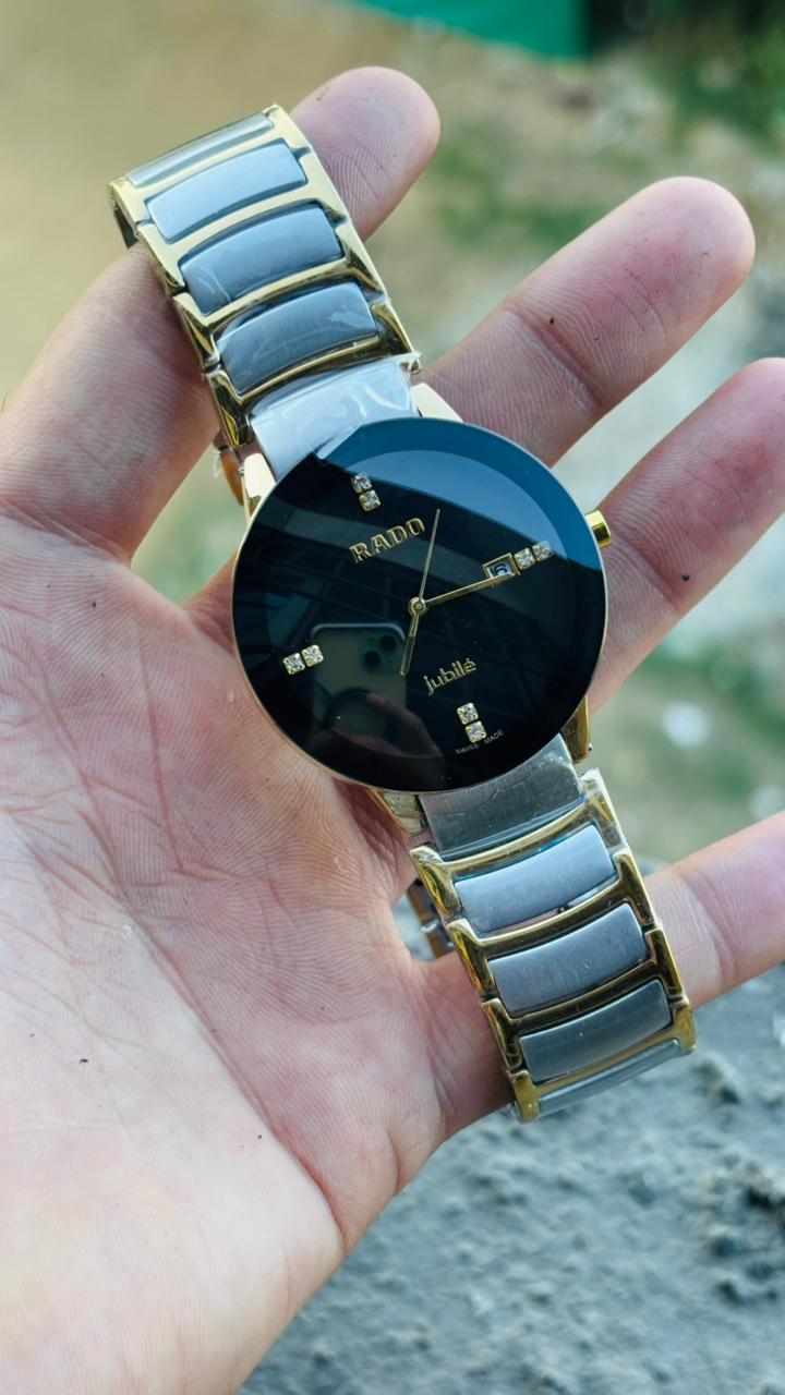 Rado Centrix Black Dial For Analog Men's Watch