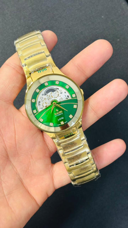 Rado Automatic Jublie Green Dial Men's Watch