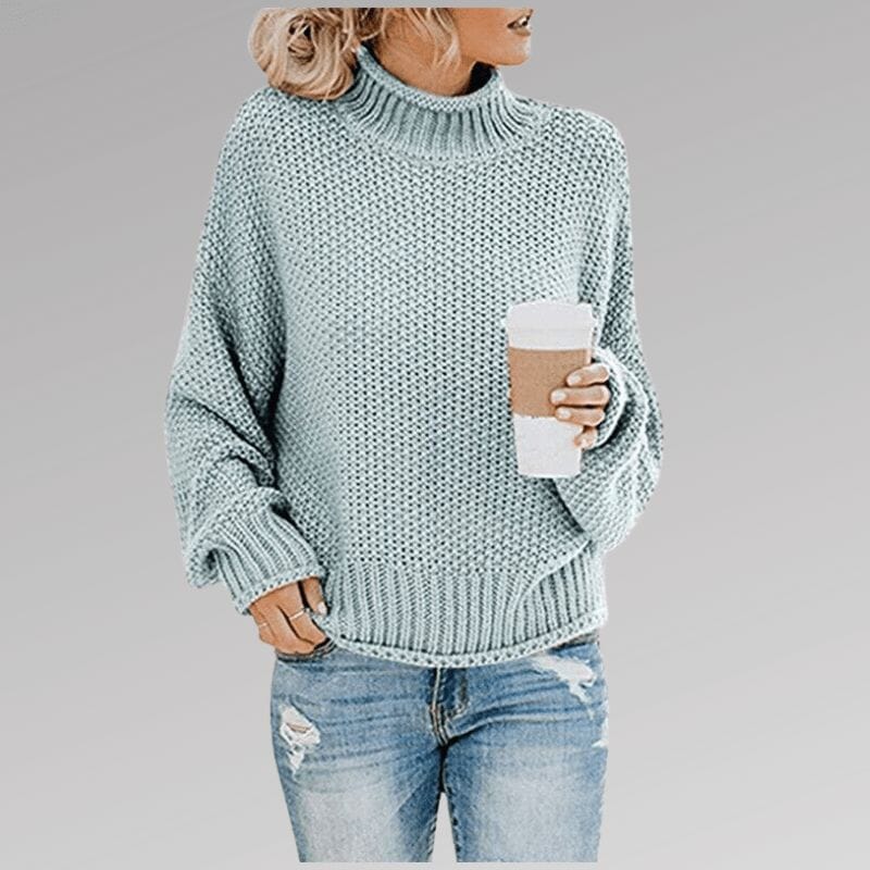 Abigail™ | Knitted Jumper Sweater Minha loja Blue 2XL 