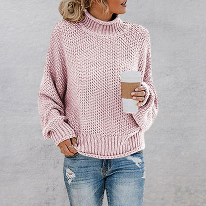 Abigail™ | Knitted Jumper Sweater Minha loja Pink M 