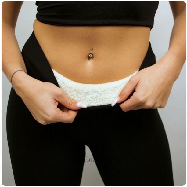 Ava | Snug Velvet Leggings women legging Minha loja 