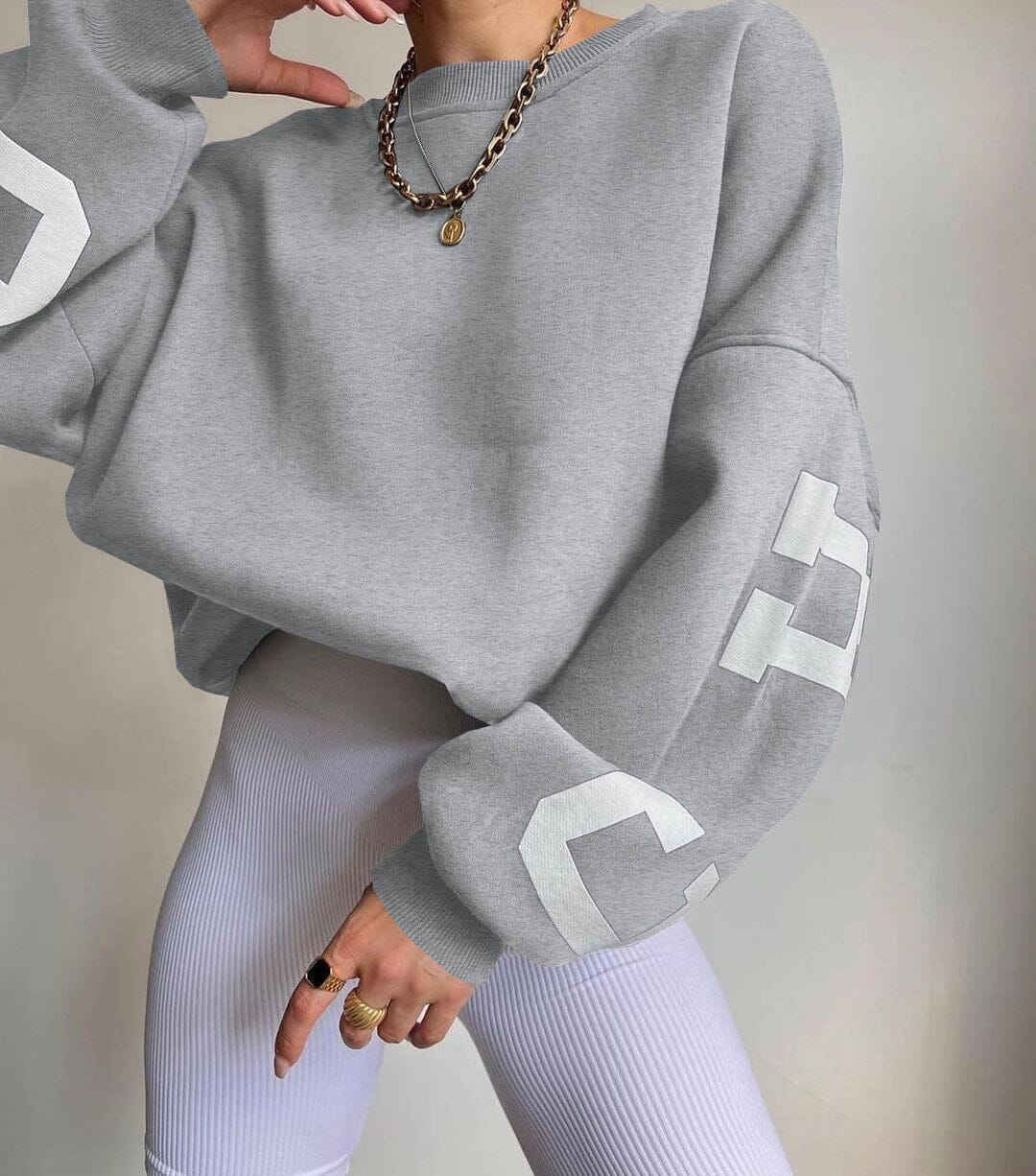 Bella | Snug Oversized Sweatshirt Sweatshirt Minha loja 