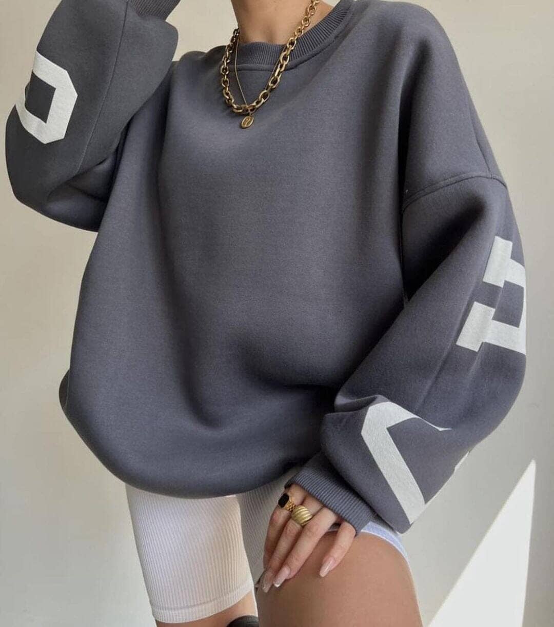 Bella | Snug Oversized Sweatshirt Sweatshirt Minha loja 
