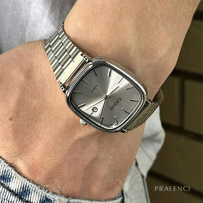 C A S I O Luxurious 36mm Watch - Water Resistant | Transferred steel Relógio CASIO Luxurious 36mm - Unissex Resistente à água | Aço Inoxidável Minha loja 