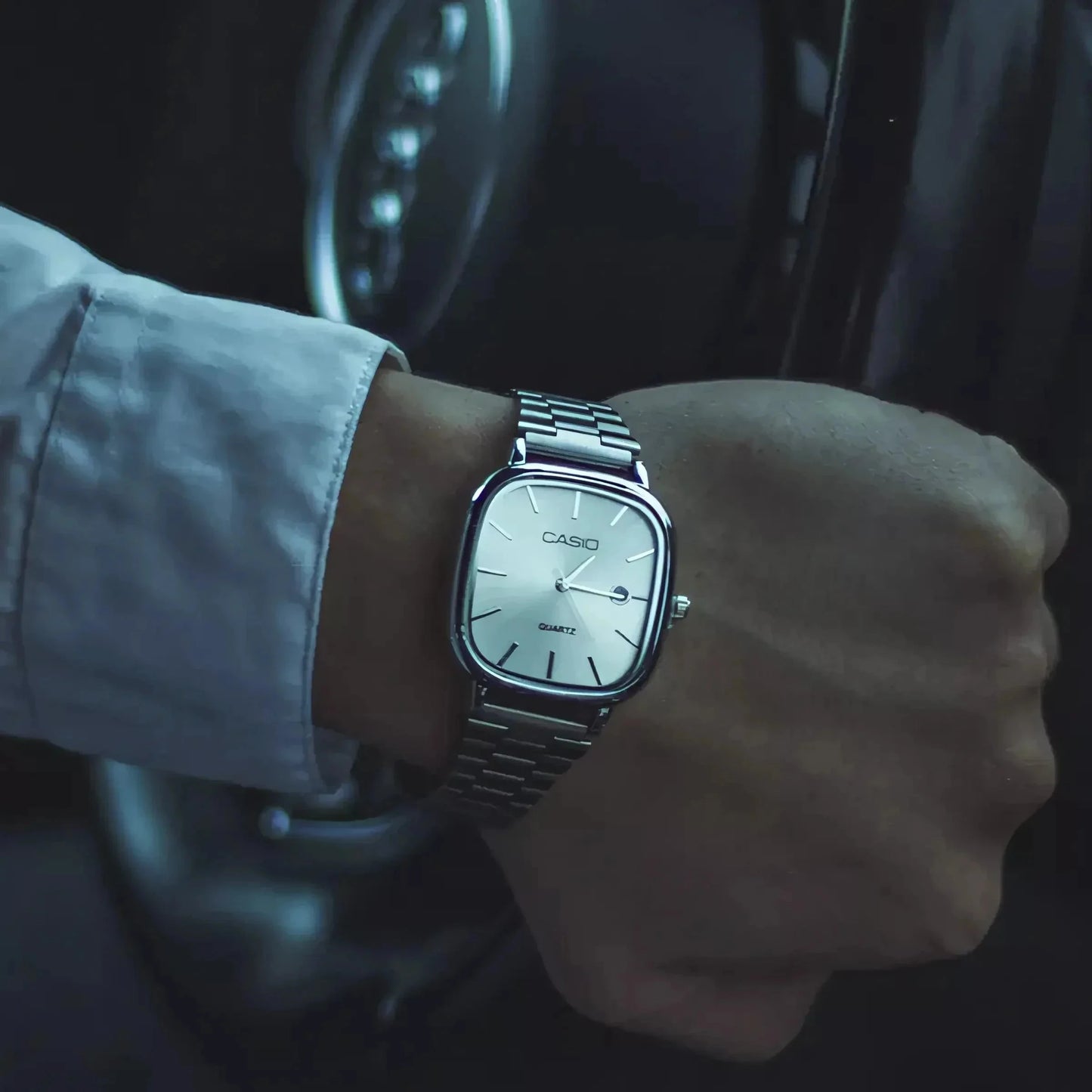 C A S I O Luxurious 36mm Watch - Water Resistant | Transferred steel Relógio CASIO Luxurious 36mm - Unissex Resistente à água | Aço Inoxidável Minha loja 