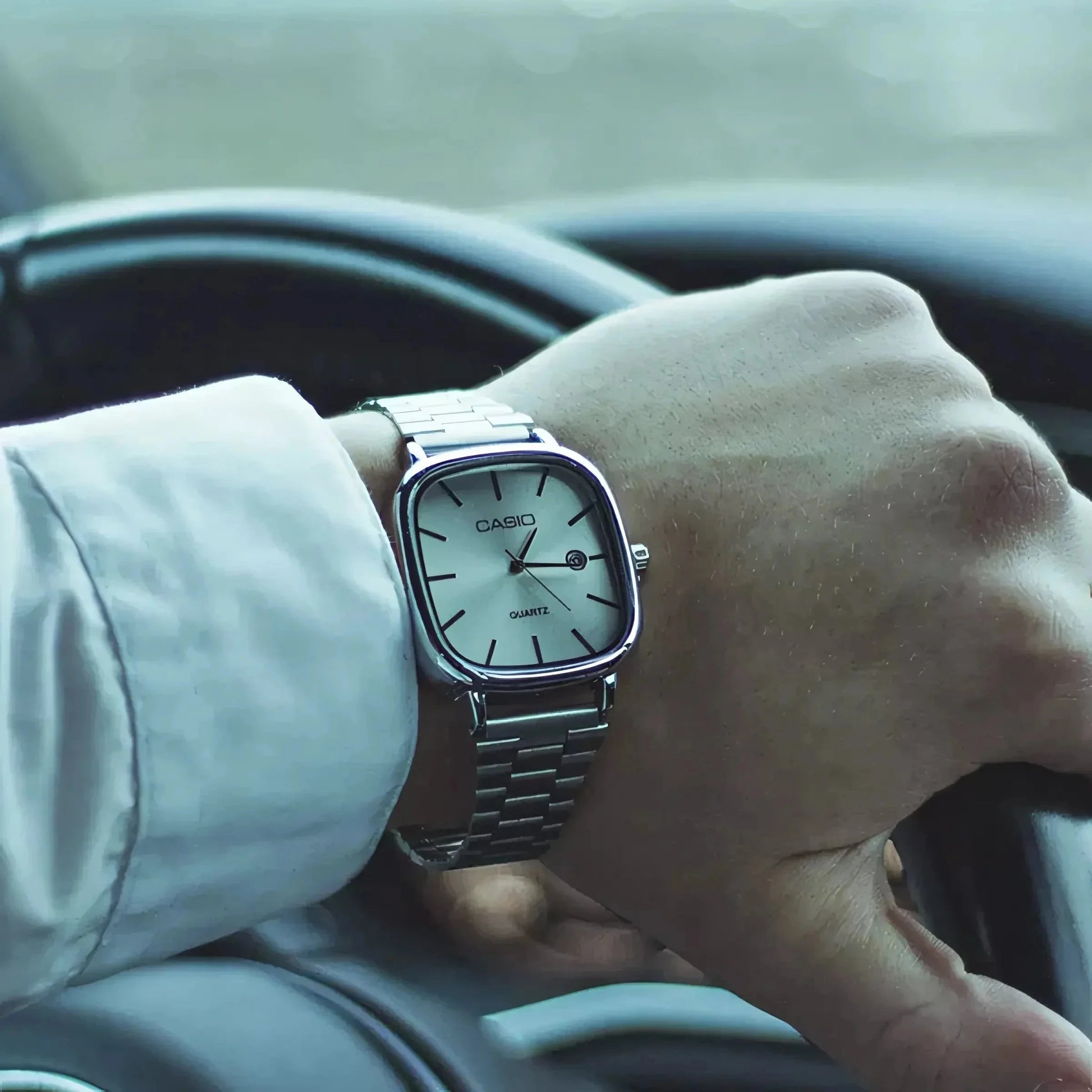 C A S I O Luxurious 36mm Watch - Water Resistant | Transferred steel Relógio CASIO Luxurious 36mm - Unissex Resistente à água | Aço Inoxidável Minha loja 