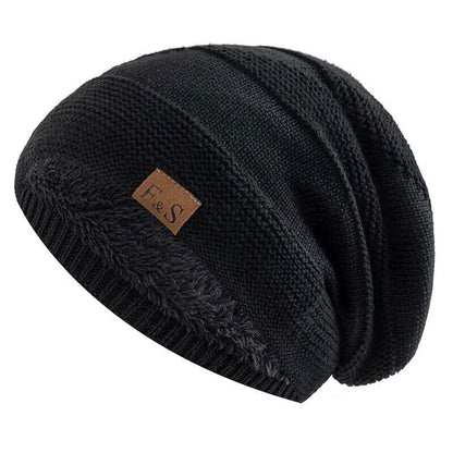 Daamin™ | Winter Beanie Caps Minha loja Black 