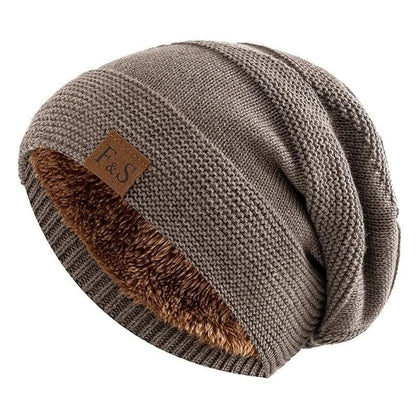 Daamin™ | Winter Beanie Caps Minha loja Khaki 