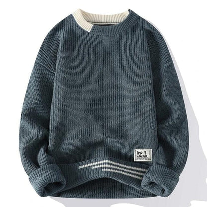 Davis™ - Cozy Knit Sweater Sweater Minha loja Gray M 