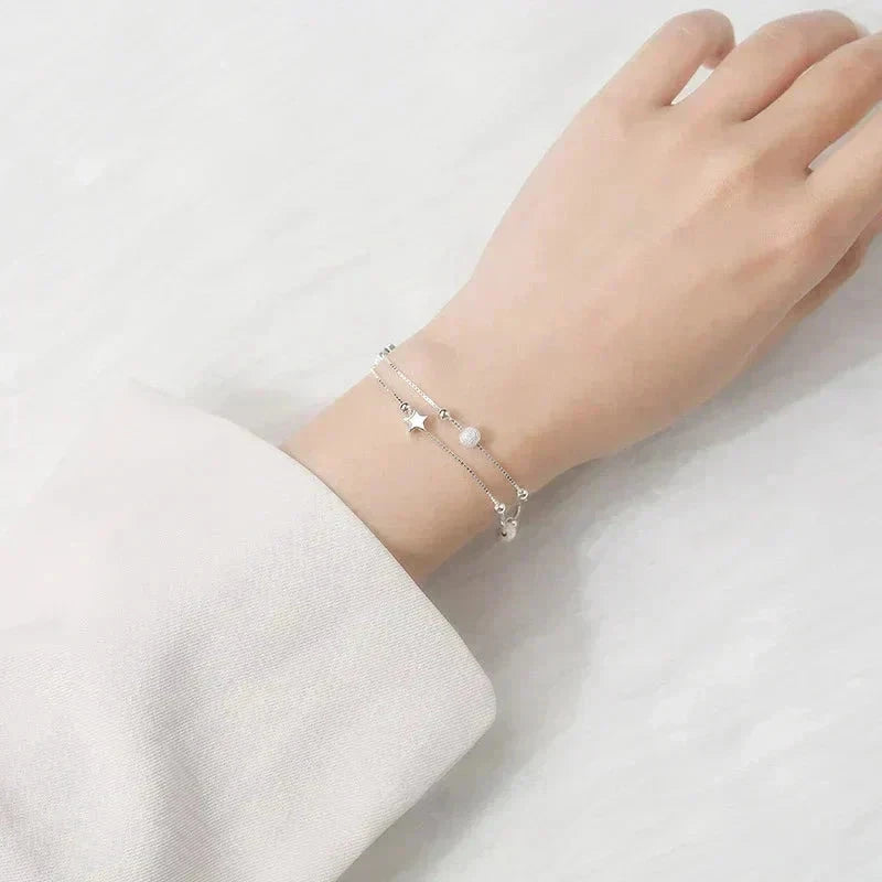 Delicate Silver Bracelet - Serena Light Minha loja 