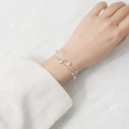 Delicate Silver Bracelet - Serena Light Minha loja 