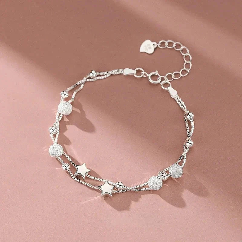 Delicate Silver Bracelet - Serena Light Minha loja silver 19cm 