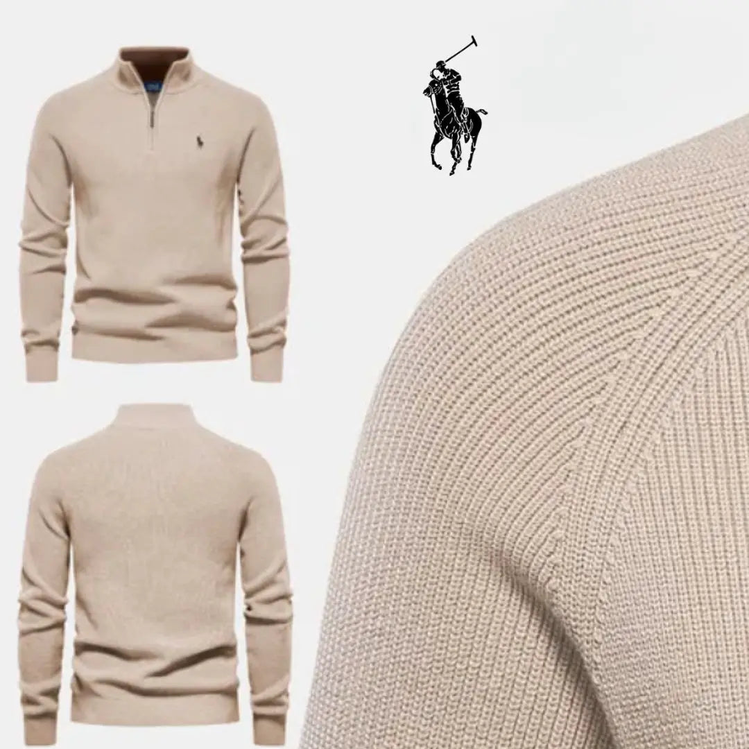 L.R Style & Comfort Premium – Half-Zip Jumper + FREE Classic Shirt